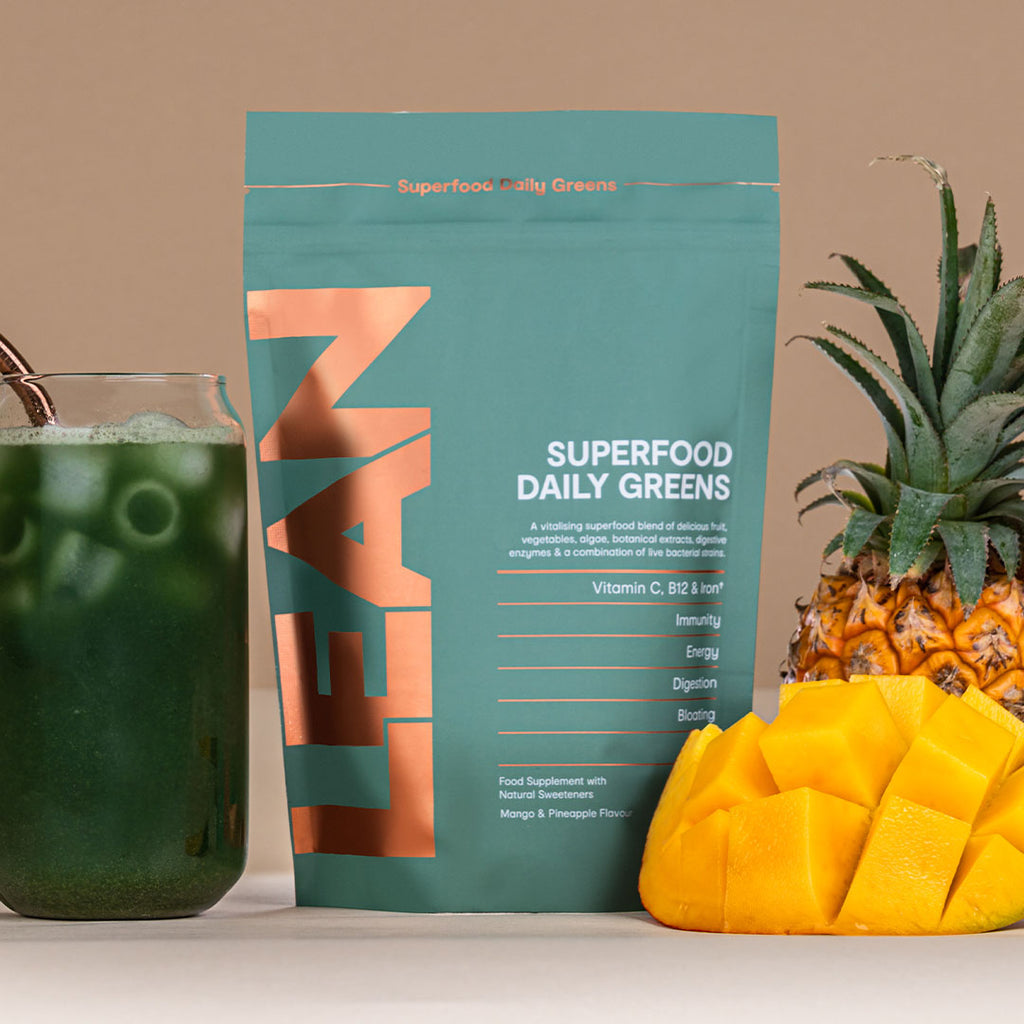 Lean SUPERFOOD DAILY GREENS - MANGO AND PINEAPPLE